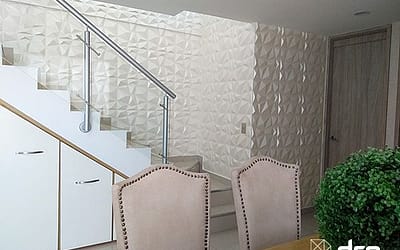 Cómo evitar las manchas en paredes de escaleras?