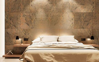 Láminas de piedra natural flexible, lo último en revestimientos decorativos.