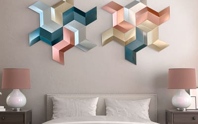 Paneles 3D diseño Geométricos, arte en la decoración de paredes y espacios.