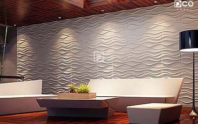 Paneles 3D en Barranquilla, una nueva opción para decorar paredes y techos.